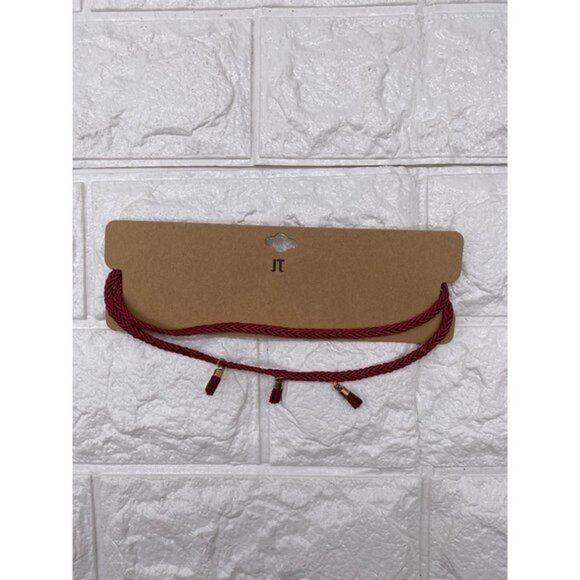 JT Choker Necklace Women’s Burgundy - Picture 7 of 7